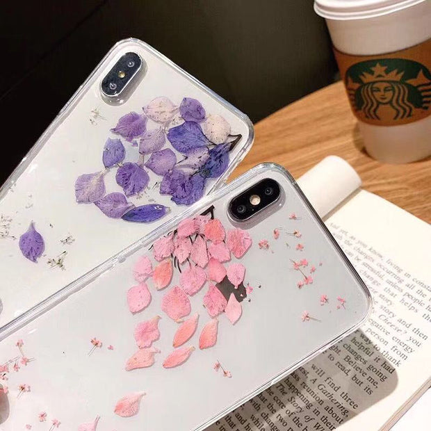 Transparent Epoxy Shockproof Soft Phone Case