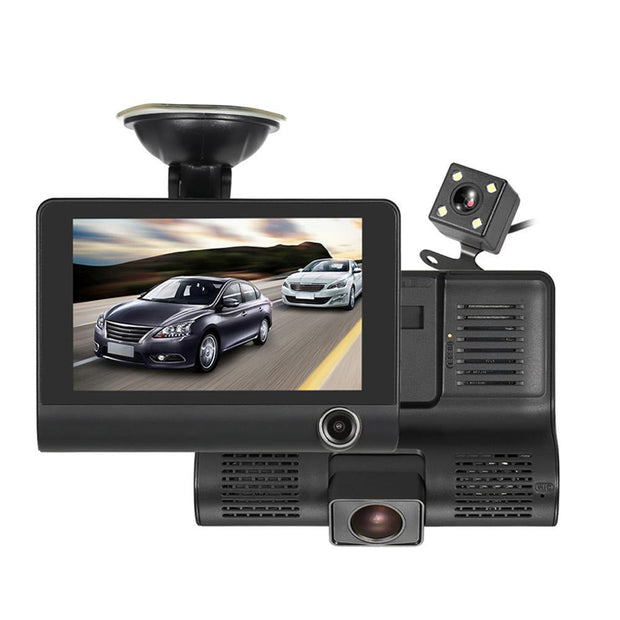 Three-record Driving Recorder